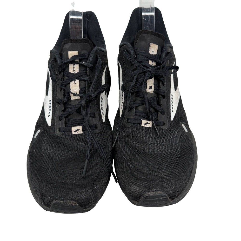 Brooks Launch 9 Mens Running Shoes Black White 1103861D048 Size 11 Medium D - Picture 2 of 7